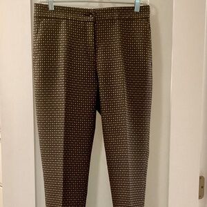 Etro pants, Grey/White, size 40 IT